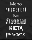 Marškinėliai Žiauriai kieta pusseserė Marškinėliai Žiauriai kieta pusseserė